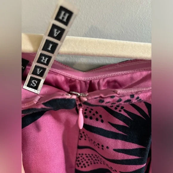 Sariah from Anthropologie Convertible strapless floral pink dress‎ Size 4 - Picture 10 of 12